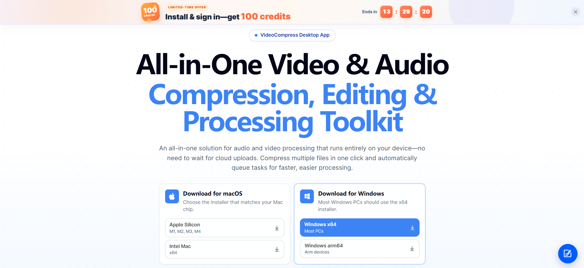 🖥️ VideoCompress Desktop Client is now available